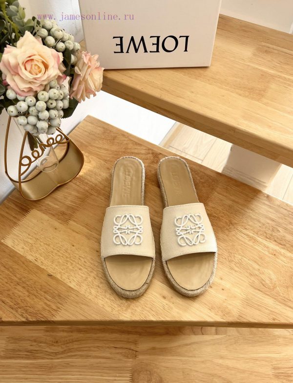 ~LOEWE purchasing grade 2024 early spring new slippers fisherman shoes, comfortable, lightweon01h8bx