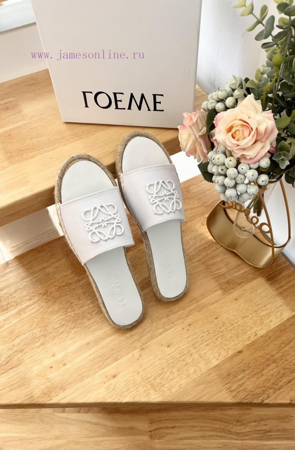 ~LOEWE purchasing grade 2024 early spring new slippers fisherman shoes, comfortable, lightwesjt9pcgf - Image 5