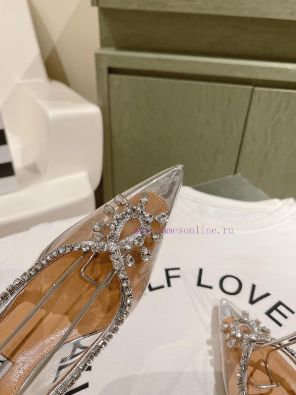 | ²⁰²4 ??  ??AQUAZZUR * Pineapple early spring new fairy fashion shoes series, a large numbflaxpans - Image 5