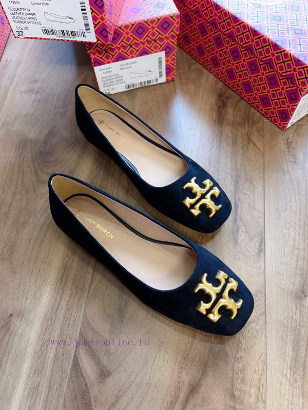 Reverse velvet blackEleanor ballet flatsCortical iconic Double T pattern square toe back lifgkqj58nl