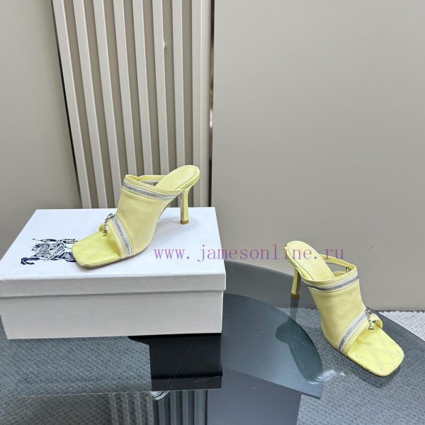 BURBERRY | SS24 Women's New SandalsShoe upper sandals, made of glossy leather fabric and feabc4xfygk - Image 7