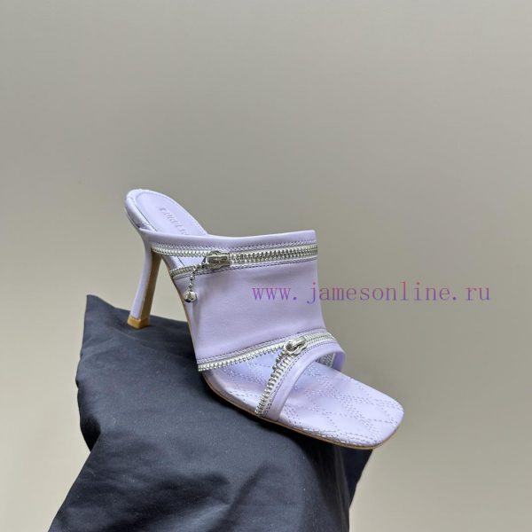 BURBERRY | SS24 Women's New SandalsShoe upper sandals, made of glossy leather fabric and fealt6br55u - Image 8