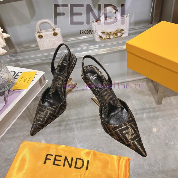 ② ⓪②④ Fen.di Frist series open heel shoes_____________________One to one original production9j744bb1 - Image 3
