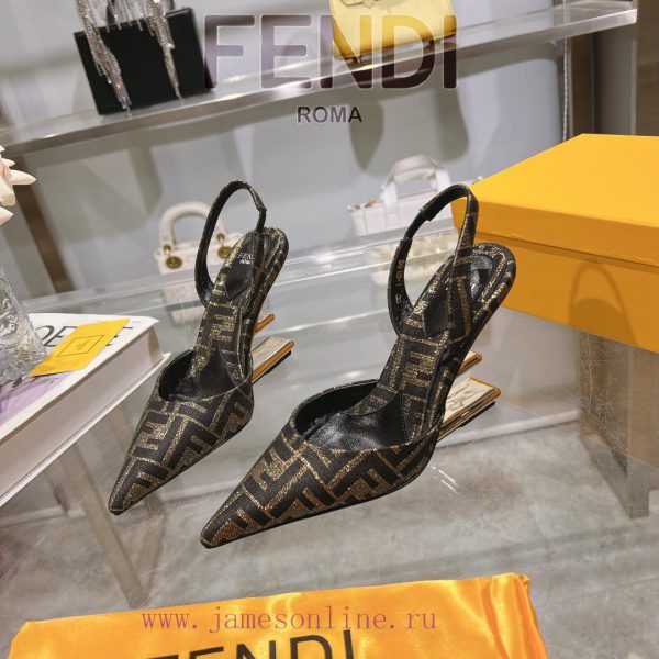 ② ⓪②④ Fen.di Frist series open heel shoes_____________________One to one original production9j744bb1 - Image 4