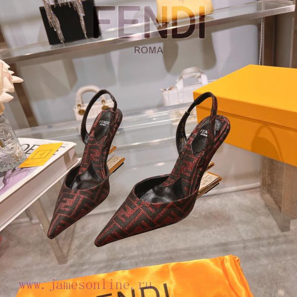 ② ⓪②④ Fen.di Frist series open heel shoes_____________________One to one original productiontorp6hjs - Image 4