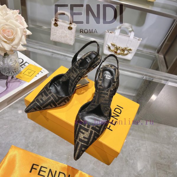 ② ⓪②④ Fen.di Frist series open heel shoes_____________________One to one original production9j744bb1 - Image 5