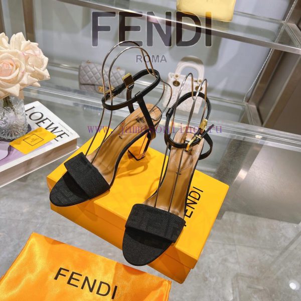 ② ⓪②④ ????? | Fen... di Delfina strap metal heel high heels sandals〰 〰    〰 〰 Genuine leathe62vnpy6n - Image 6