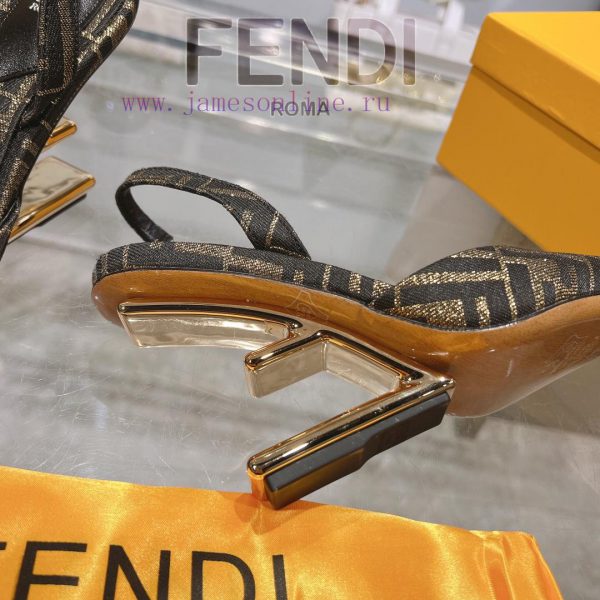② ⓪②④ Fen.di Frist series open heel shoes_____________________One to one original production9j744bb1 - Image 9