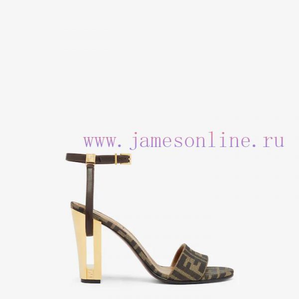 ② ⓪②④ ????? | Fen... di Delfina strap metal heel high heels sandals〰 〰    〰 〰 Genuine leatheps9x1jxb - Image 4