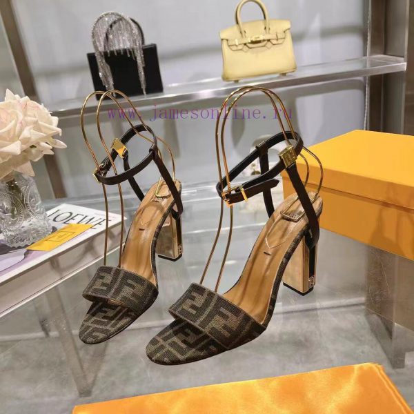 ② ⓪②④ ????? | Fen... di Delfina strap metal heel high heels sandals〰 〰    〰 〰 Genuine leatheps9x1jxb - Image 7