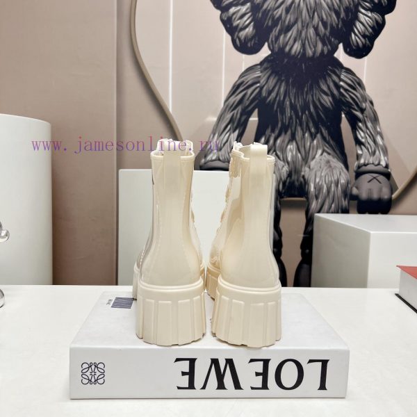 Top tierPrada 24vs Spring Latest Hot SeriesRound toe thick soled rain bootsNumerous internettr8g9qkq - Image 9
