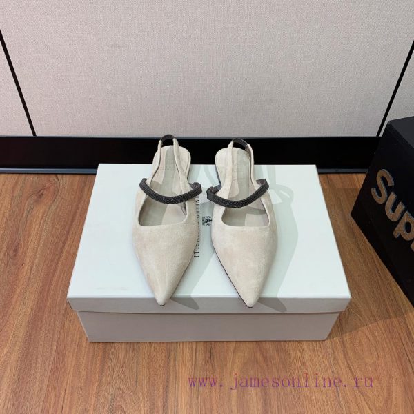 The classic inspiration of BRUNELL CUCINELL rear air flat sandals defines the modern and eleem1axihn