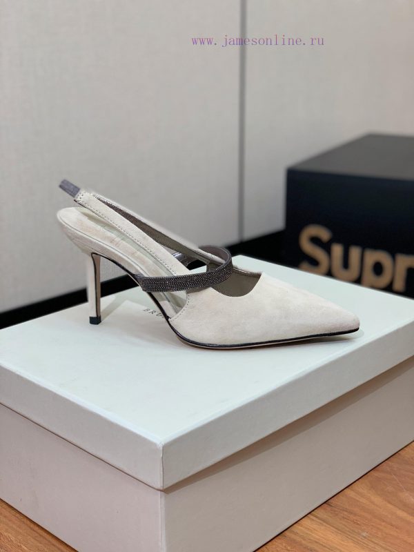 The classic inspiration of BRUNELL CUCINELL rear air sandals defines the modern and elegant tll0d1p3 - Image 4