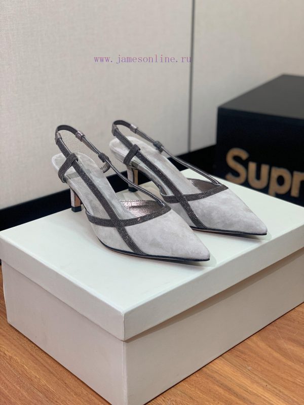The classic inspiration of BRUNELL CUCINELL rear air sandals defines the modern and elegant h5drgtty - Image 3