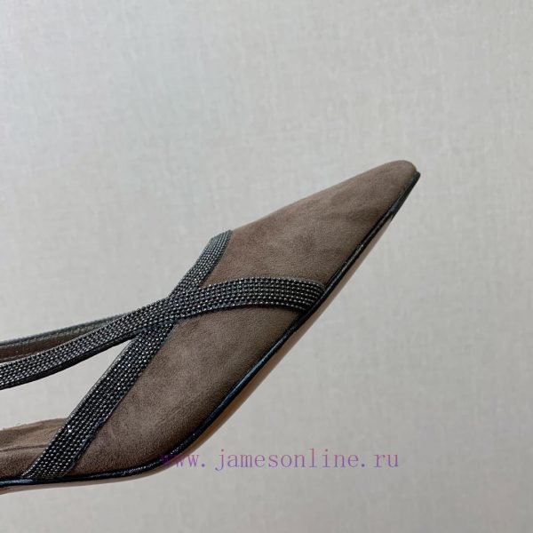 The classic inspiration of BRUNELL CUCINELL rear air sandals defines the modern and elegant 3cfkkjqn - Image 9