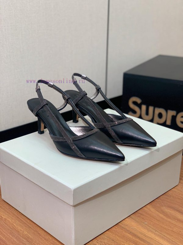 The classic inspiration of BRUNELL CUCINELL rear air sandals defines the modern and elegant 9brzhhuk - Image 3