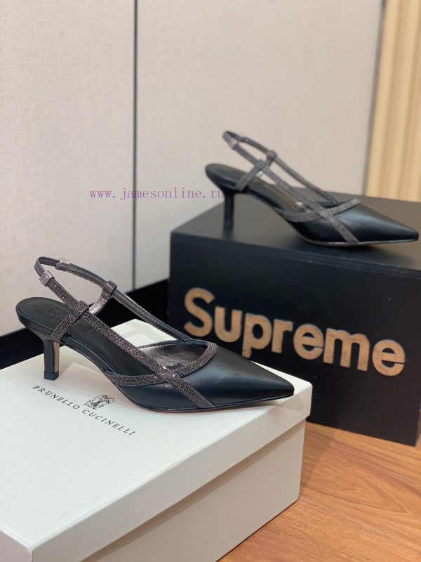The classic inspiration of BRUNELL CUCINELL rear air sandals defines the modern and elegant 9brzhhuk - Image 9
