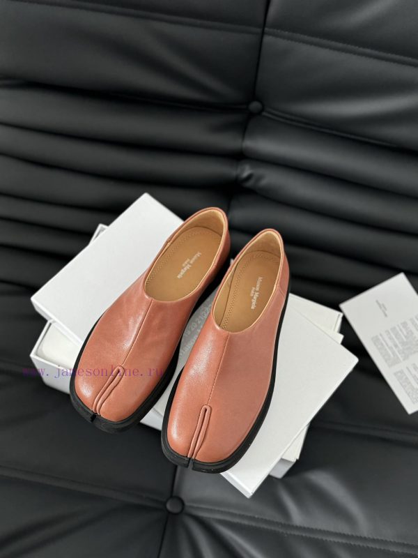 High quality Maison Margiela MM6 split toe shoes Tabi Italian vegetable tanned sheepskinFor 8u5j6ogq