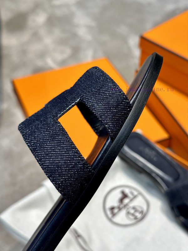 Top qualityherme…s ss24 new arrival～H Home Classic Oran Slippers 24 New ColorsThe color schekx57npji - Image 5