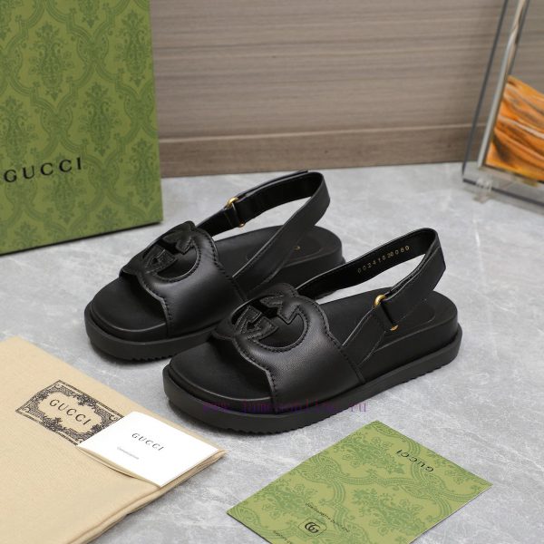 [Celebration] [Celebration] GUCCi2024 Early Spring Series GG Classic Genuine Leather Beach Skc84bdpp