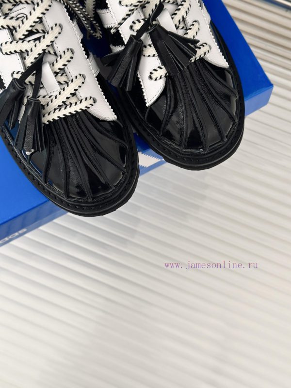 Adidas 234P New Product Classic Retro Casual Shoes Tassel Sports ShoesFashion bloggers are sq7a998ad - Image 8