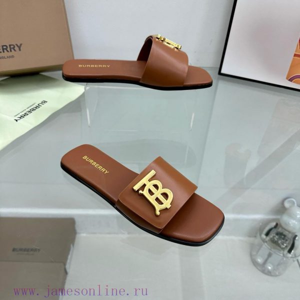 New product launched Burberry flat slippersChannel goods vulcanization must be consistent whal8i1nct - Image 4