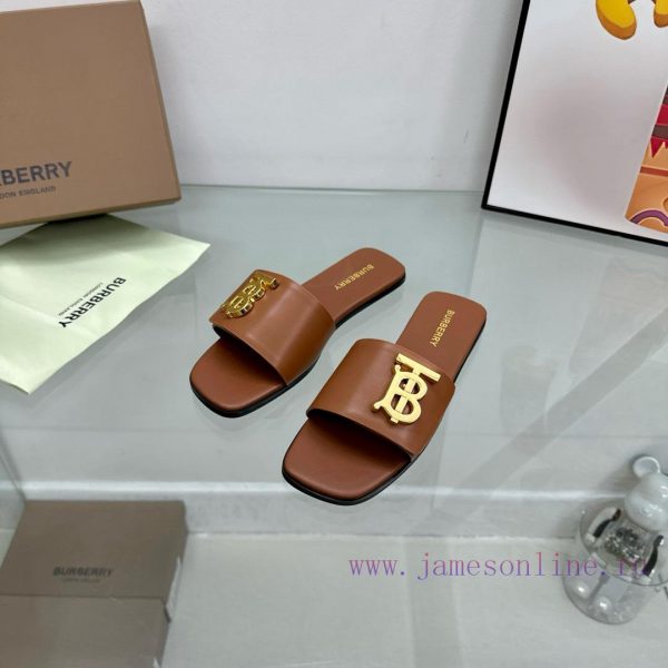 New product launched Burberry flat slippersChannel goods vulcanization must be consistent whal8i1nct - Image 9