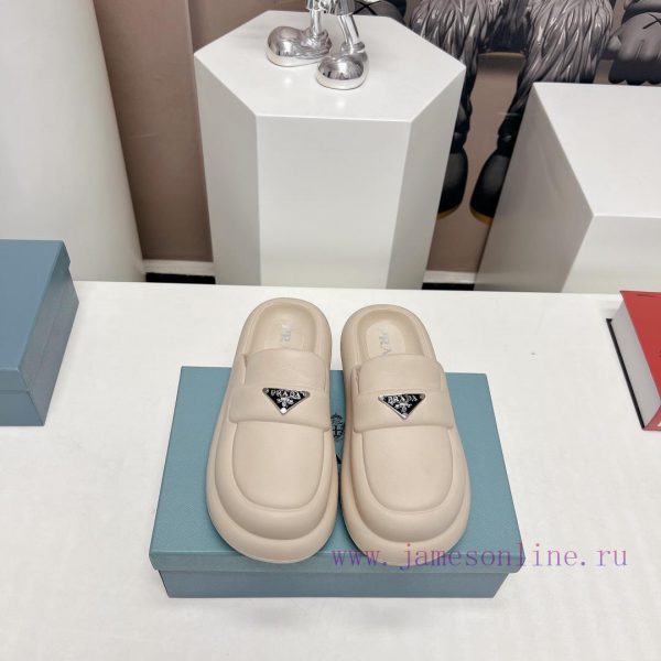 Top tierPrada 2024 vs Spring/Summer Latest Explosive CollectionRound head, thick bottom, hal5zzw8nwb
