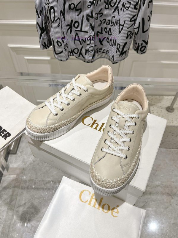 Chloe 24 New Hemp Edge Sports ShoesImported hemp rope edge hand sewn on the feet is super li0nj77gxp - Image 7