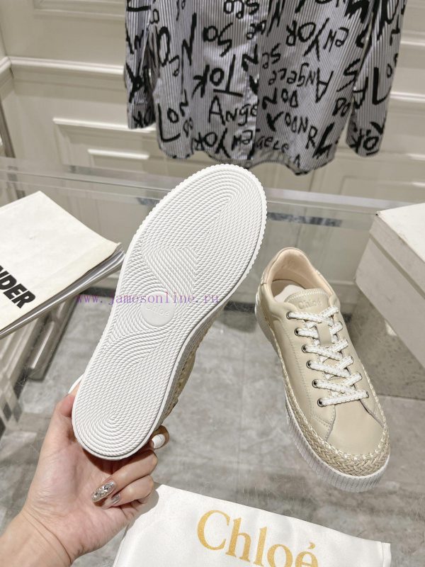 Chloe 24 New Hemp Edge Sports ShoesImported hemp rope edge hand sewn on the feet is super li0nj77gxp - Image 10