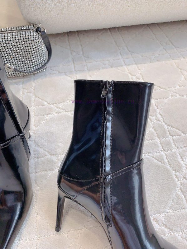 YSL's new high-heeled short boots were originally purchased and developed as a versatile sli7mwf3i3u - Image 8