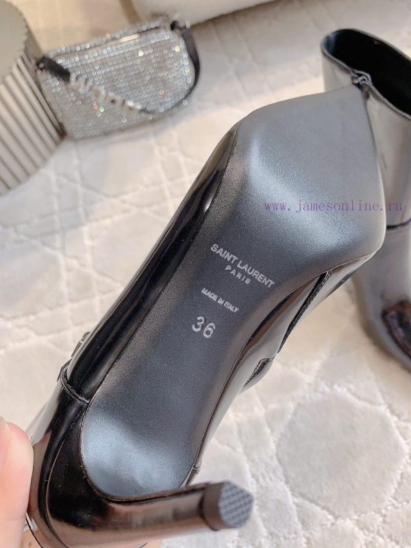 YSL's new high-heeled short boots were originally purchased and developed as a versatile sli7mwf3i3u - Image 10