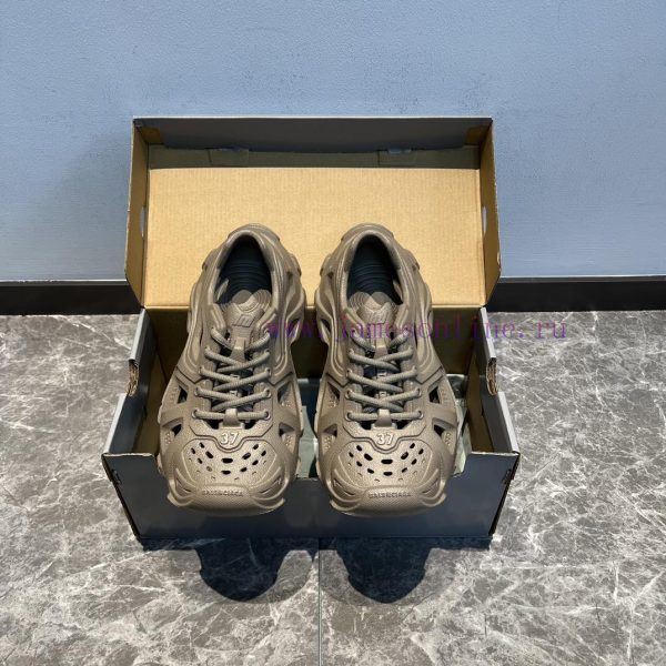 Balenciaga Balenciaga HD Sneaker Rubber Lace Wear resistant Low cut Brown ️ Fashionable Casux7e83nbo - Image 5