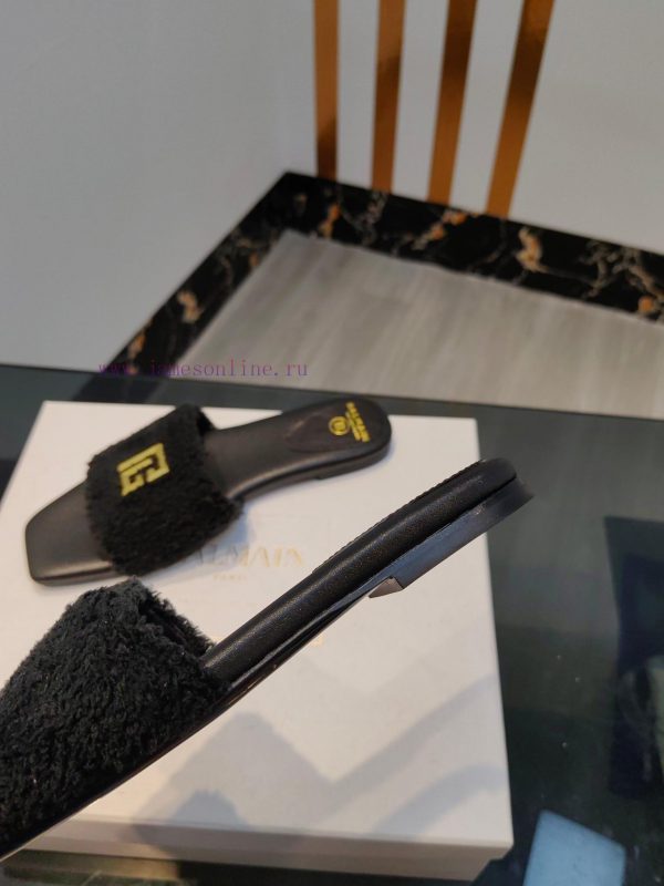Out, Balmain 2024 Spring/Summer Fashion Flat SlippersBrand Balmain ??????? by French fashionvmwzzw5t - Image 6