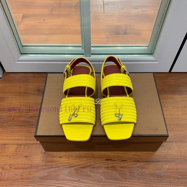 Loro Pian * Prightly Charms series slippersMaterial and fabric: Original cowhide, leather li7st7mcwd
