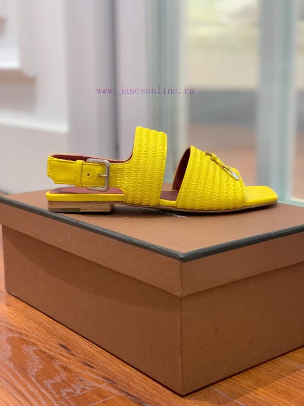 Loro Pian * Prightly Charms series slippersMaterial and fabric: Original cowhide, leather li7st7mcwd - Image 6