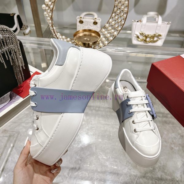 The 2024 new RV women's shoes, Viv Skate casual white shoes, are easy to wear and versatile ojy2j82a - Image 3