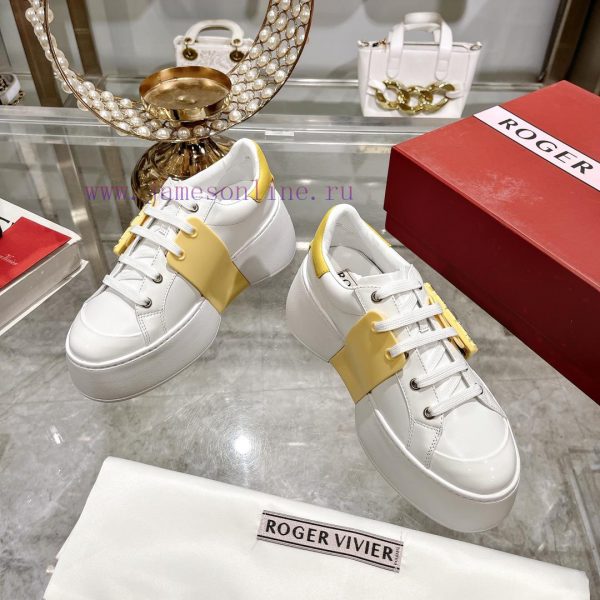 The 2024 new RV women's shoes, Viv Skate casual white shoes, are easy to wear and versatile npj5vom7 - Image 5