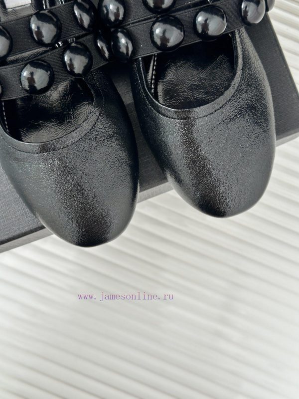 AlAIA | Classic retro pearl Mary Jane shoes from AlAIAFull of girlish style, with both moder6g544llr - Image 8