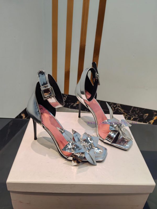 Out, Balmain 2024 Spring/Summer Fashion Show Center Control High Heel SandalsBrand Balmain ?5clcjen6 - Image 3