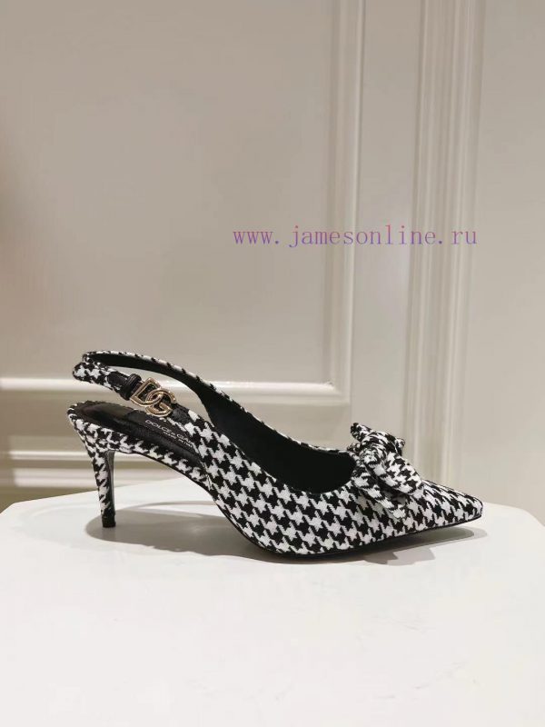 35-42 size genuine leather outsole, small square toe houndstooth fabric, single shoe sheepskhm6wjaoc