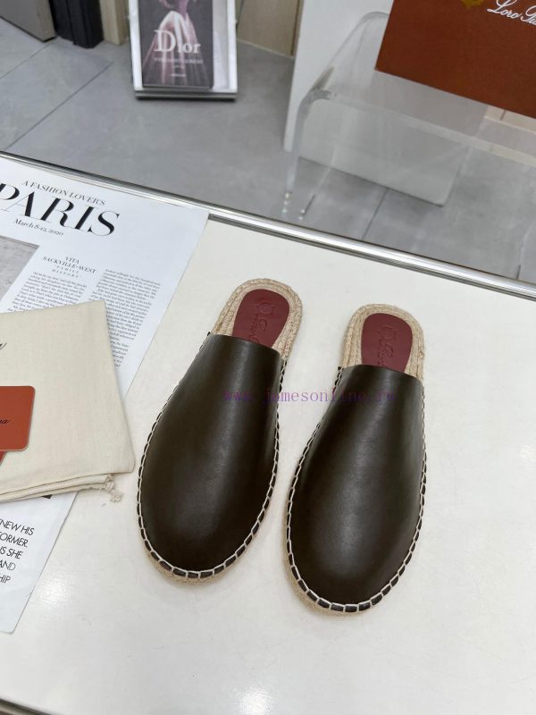 ? ‍️. Loro Piana * Top Quality Authentic Fisherman's Shoes Semi Trailer Purchase Original 1mx9q26jb - Image 4