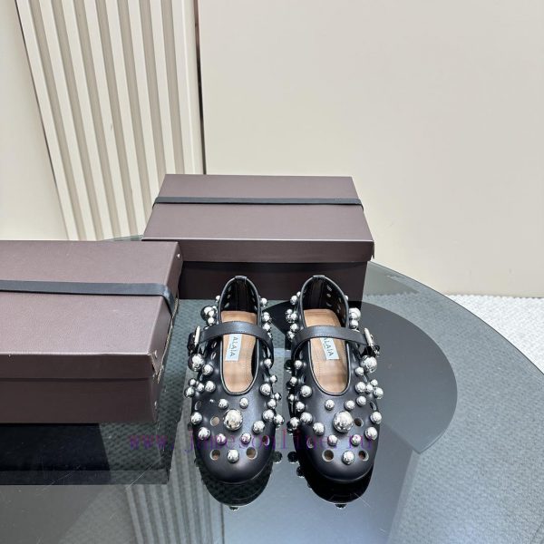 ALAIA 24 new ballet shoesThe original version purchased the ALAIA 24SS French Fairy Ballet Fenvyg2fj - Image 3