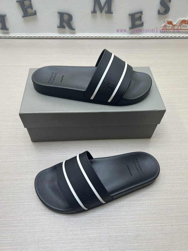 BC New Product Update Brunello Cucinelli Men's Casual Men's Cool Slippers Original 11 Remaketa19q5dj - Image 5