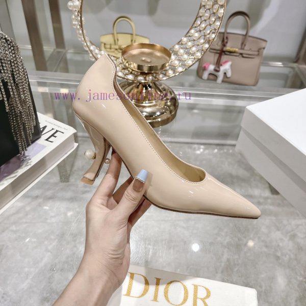 //Dior pointed high-heeled single shoesDior 2024 Summer New Marie Jean Exquisite High Heels zv61kqly - Image 5