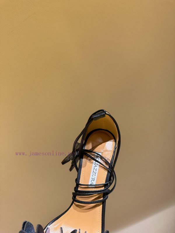 The mostAQUAZURA Big Pineapple Butterfly ? Decorative high heels2024 Spring/Summer Butterflytyz9eqnk - Image 6