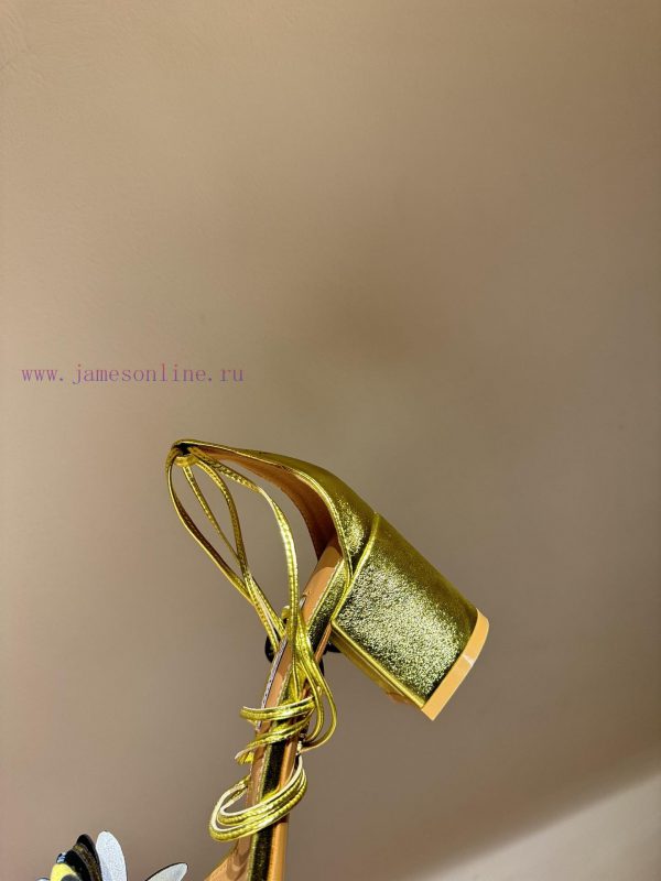 The mostAQUAZURA Big Pineapple Butterfly ? Decorative high heels2024 Spring/Summer Butterflyrc7t7acp - Image 7