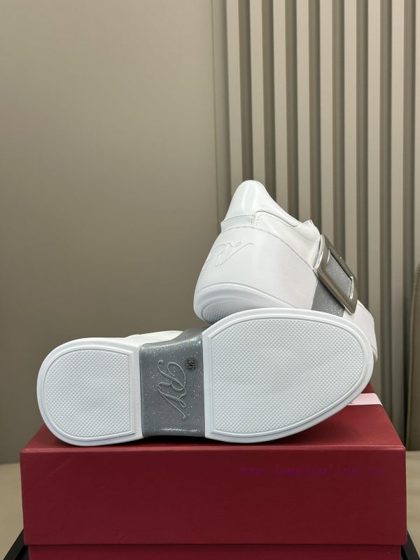 roger vivier ss24 new arrival-～The latest Viv's Skate diamond buckle thick soled casual shoekxqw3xn7 - Image 10
