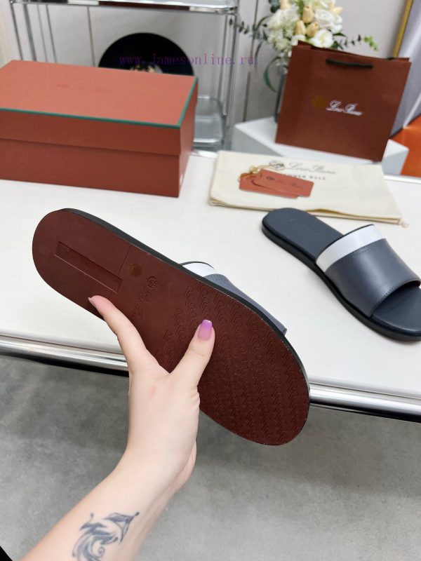 Lp male drag on newOriginal calf leather color blockingSizes 39-46Quantity and pricecs4s14x8 - Image 10