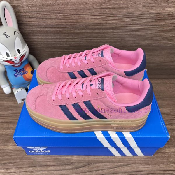 Top Adidas originals Gazelle comfortable, trendy, thick soled, wear-resistant, non slip, rainiu2yhd3